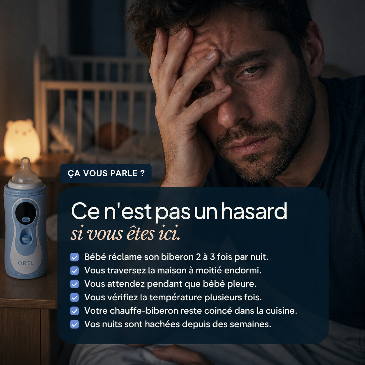 Chauffe-biberon portable ORÉE