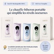 Chauffe-biberon portable ORÉE